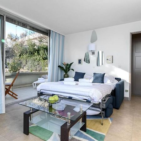 Air-Conditioned Apartment With Sea View Furnished Terrace & Parking Cap-d'Ail Exterior foto